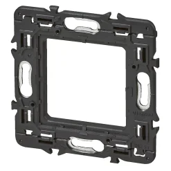 Support pour fixation à vis Legrand Mosaïc et Céliane 2 modules