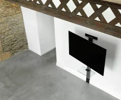 Support TV inclinable et orientable Erard Exostand 600 pour écran 50
