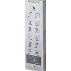Sygonix SY-4777290 Clavier à code RFID montage apparent, aluminium, IP65, 600 utilisateurs