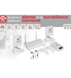 Système Alarme et video Surveillance Wifi Maison Connecté PackOP Link 110764