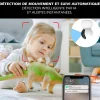 Système d'alarme connecté Caméra rotative 4MP avec Sirène intégrée
