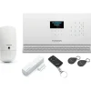 Système d'alarme sans fil sécurité Maison multizones Transm GSM ou internet THOMSON 512740
