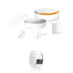 Système d'alarme Somfy Home alarme max + Caméra de surveillance intérieure Somfy