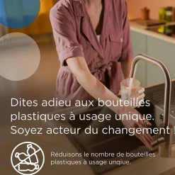 Système de filtration d'eau sous évier Brita Mypure SLIM V-MF