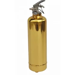 Système d’extinction d'incendie ABC 1 kg Lifebox avec manomètre or