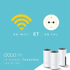 Système Hybride Mesh WiFi 1,2 Gigabit + CPL 1 Gigabit TP-Link