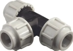 Té à compression Fitt PEHD Ø25 mm 16bar