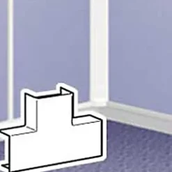 Té de dérivation pour mur et plafond 20 x 12,5 mm Legrand