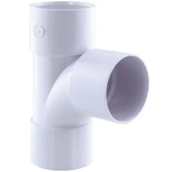 Té femelle femelle blanc 87° ø40 mm Fitt