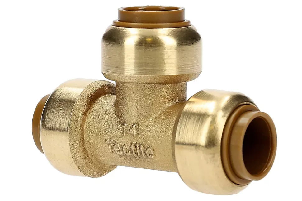 Té égal triple femelles TECTITE CLASSIC pour tube cuivre D14 - AALBERTS IPS - 4750563