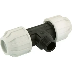 Té mâle de dérivation Fitt PEHD Ø20 mm, 1/3