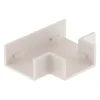 Té pour moulure - 20 x 10mm - Blanc - Zenitech