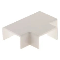 Té pour moulure - 20 x 10mm - Blanc - Zenitech