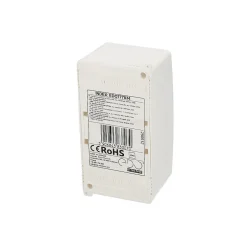 Tableau électrique apparent S4 avec fenêtre sans couvercle blanc IP20 avec rail DIN EDO777834