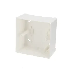 Tableau électrique apparent 4 modules blanc fumé IP44 avec rail DIN EDO777838
