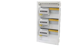 Tableau électrique pré équipé encastré 3 rangées à vis ABB