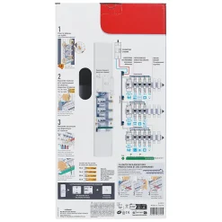 Tableau électrique pré-équipé et pré-câblé 3 rangées Legrand - 39 modules (14 inclus)