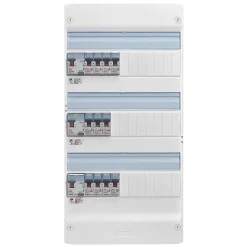 Tableau électrique pré-équipé et pré-câblé 3 rangées Legrand - 39 modules (14 inclus)