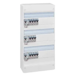 Tableau électrique pré-équipé et pré-câblé 3 rangées Legrand - 39 modules (14 inclus)