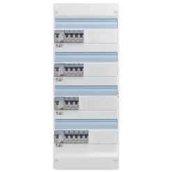 Tableau électrique pré-équipé et pré-câblé 4 rangées Legrand - 52 modules (20 inclus)