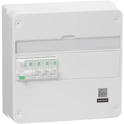 Tableau électrique pré-équipé et pré-câblé 1 rangée 13 modules Schneider Electric Resi9 XE