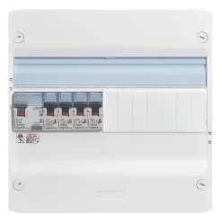 Tableau électrique pré-équipé et pré-câblé 1 rangée Legrand - 13 modules (5 inclus)