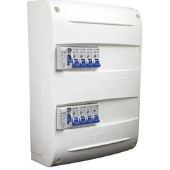 Tableau électrique pré-équipé 2 rangées Nov'Elec - 26 modules (10 inclus)