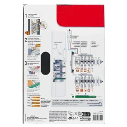 Tableau électrique pré-équipé et pré-câblé 2 rangées Legrand - 26 modules (10 inclus)