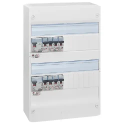 Tableau électrique pré-équipé et pré-câblé 2 rangées Legrand - 26 modules (10 inclus)