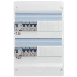 Tableau électrique pré-équipé et pré-câblé 2 rangées Legrand - 26 modules (10 inclus)