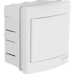 Tableau nu encastrable 4 modules Panasonic porte opaque