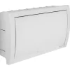 Tableau nu saillie 18 modules Panasonic porte opaque