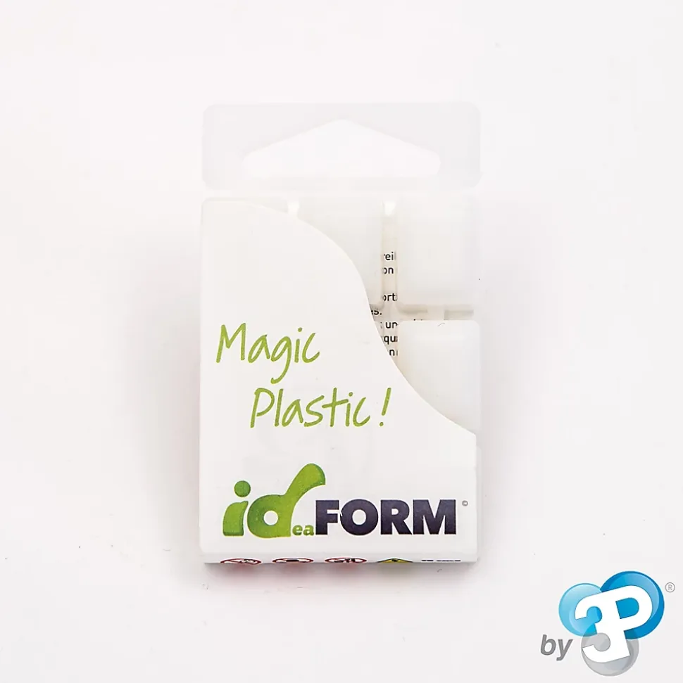 Tablette plastique thermoformable 20 cm3 Blanc