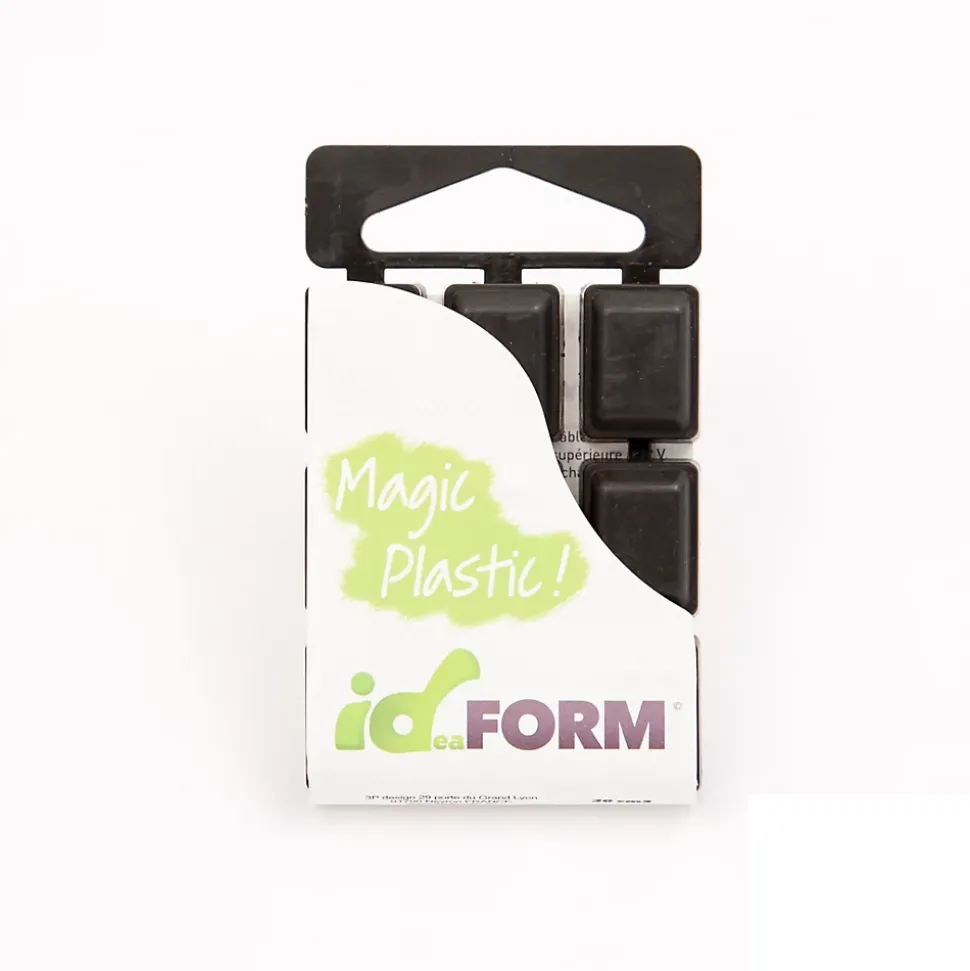 Tablette plastique thermoformable 20 cm3 noir