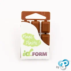 Tablette plastique thermoformable 20 cm3 Marron
