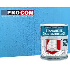 Étanchéité sous carrelage PROCOM, douche, salle de bain, pièce d'eau-2.5 litres--PRO COM