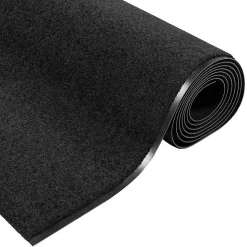 Tapis d'entrée Autre Noir 120 x 400 cm Polyamide et PVC vidaXL