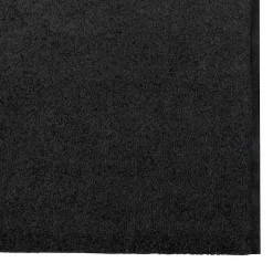 Tapis d'entrée Autre Noir 120 x 400 cm Polyamide et PVC vidaXL
