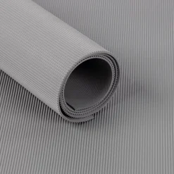 Tapis en caoutchouc Miniripp Gris 120 x 200 cm - Floordirekt