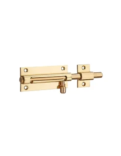 Targette, laiton, pêne diamètre 8mm, 70x30mm - THIRARD