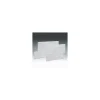 Tcm400f Ide Plastron Plein Fixe Métal 400mm - Compatible Coffret Atlantic Ide Et Atlantic Plus