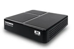 Telefunken - Récepteur TNT UHDR10 pour télévision numérique terrestre UHD 4K - 1000 canaux - PVR - Tuner TNT UHD/SD/HD/UHD/2K/4K