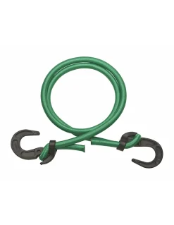 Tendeur en caoutchouc à crochets, diamètre 8mmx80cm, vert - THIRARD