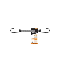 Tendeur élastique 40 cm diam 8 mm avec crochet métal (Lot de 5)