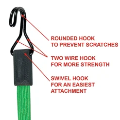 Tendeur plat 80 cm x 18 mm Master Lock