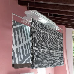 Étendoir électrique plafond alu 160x57x30cm Foxydry Air 150