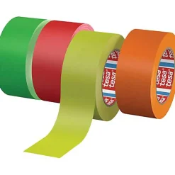 tesa tesaband 4671 ruban adhésif toile9 jaune fluorescent 25 m x 19 mm - mode8le 04671-00050-10