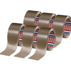 tesa tesapack 4280 PP 04280-00040-00 Ruban adhésif d'emballage transparent 50 mm x 66 m, pack de 6