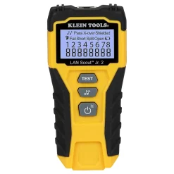 Testeur câble LAN CAT 5e 6 6A RJ45 LCD Klein Tools VDV526-200