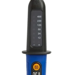 Testeur de tension bipolaire CAT3 bleu et noir